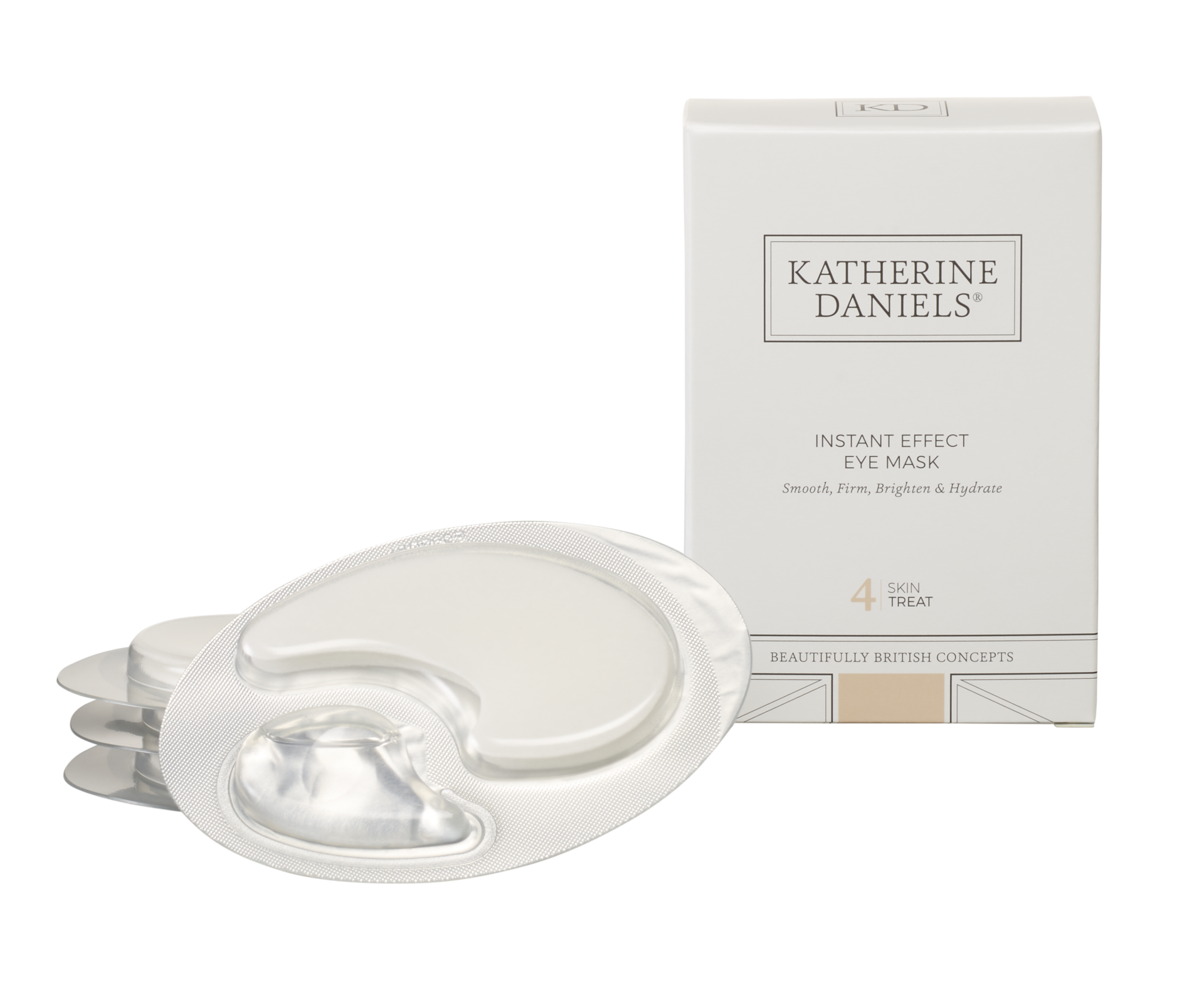 Katherine Daniels Instant Effect Eye Mask 4 pack