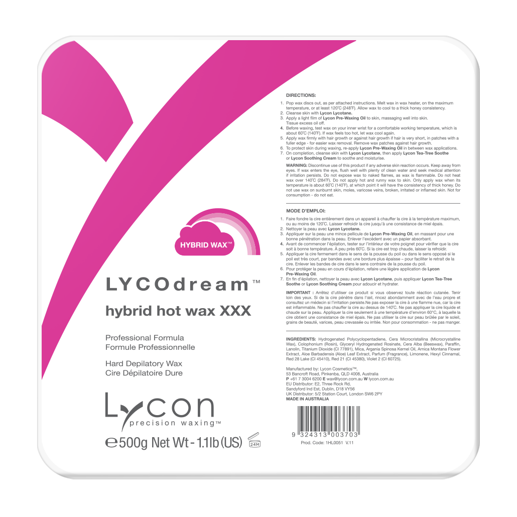 LYCOdream Hybrid Wax - 500g - House of Camille