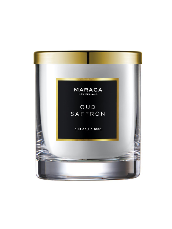 Maraca Oud Saffron Small Scented Candle