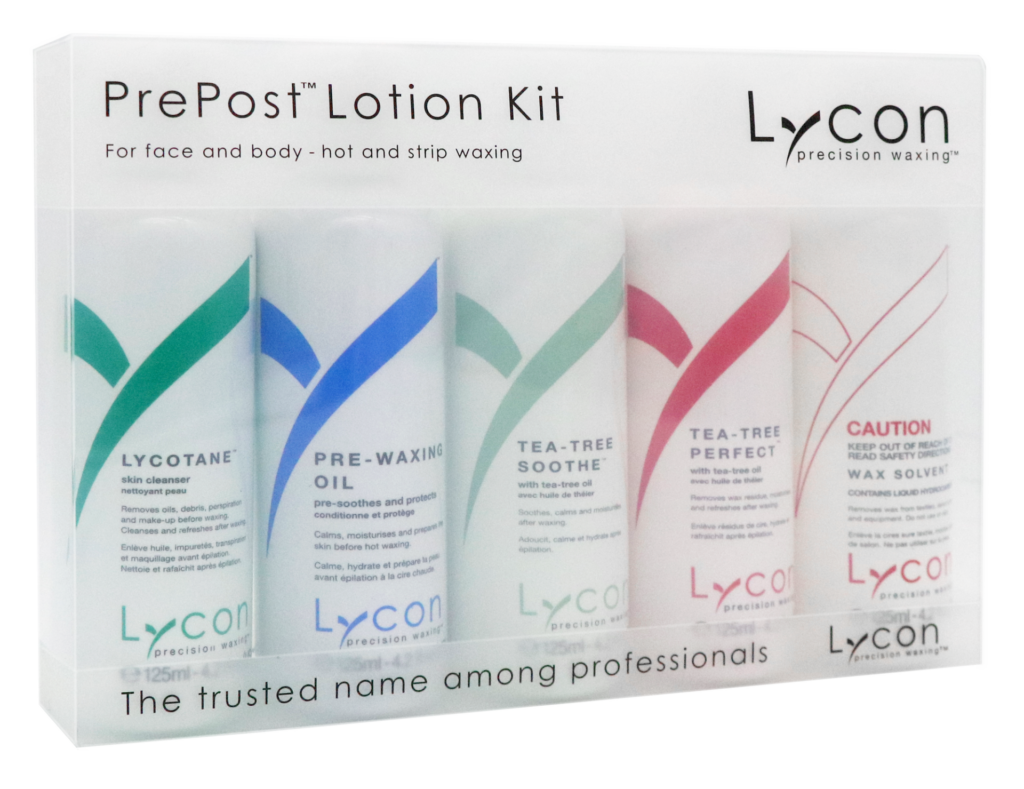 Lycon Pre & Post Waxing Kit 5x 125ml Products House of Camille