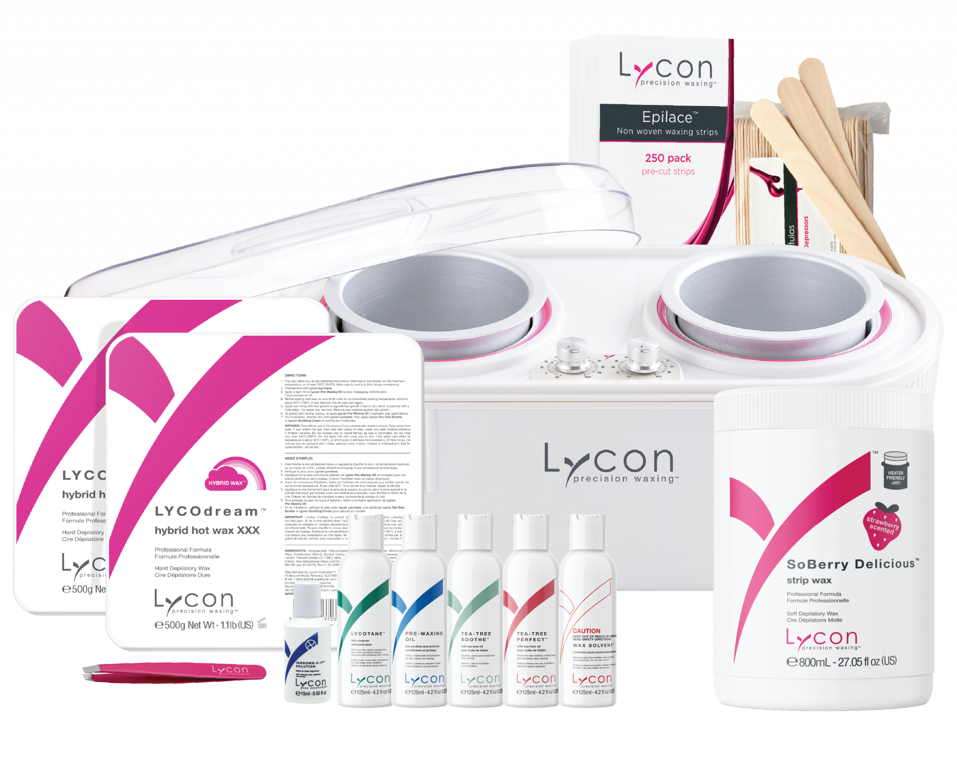 Lycon Complete Professional Waxing Kit