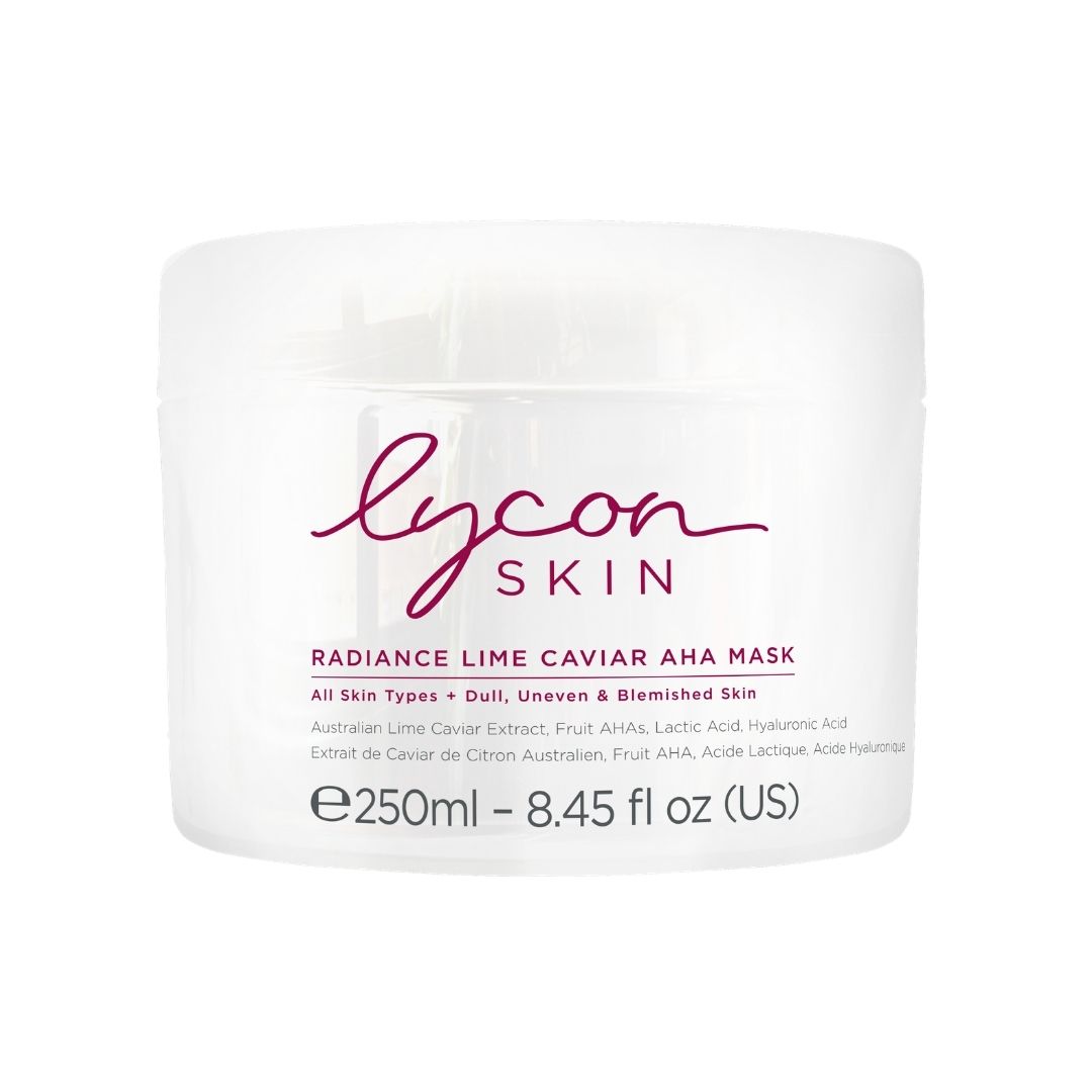 Lycon Skin Radiance Lime Caviar AHA Mask 250ml – Professional Only