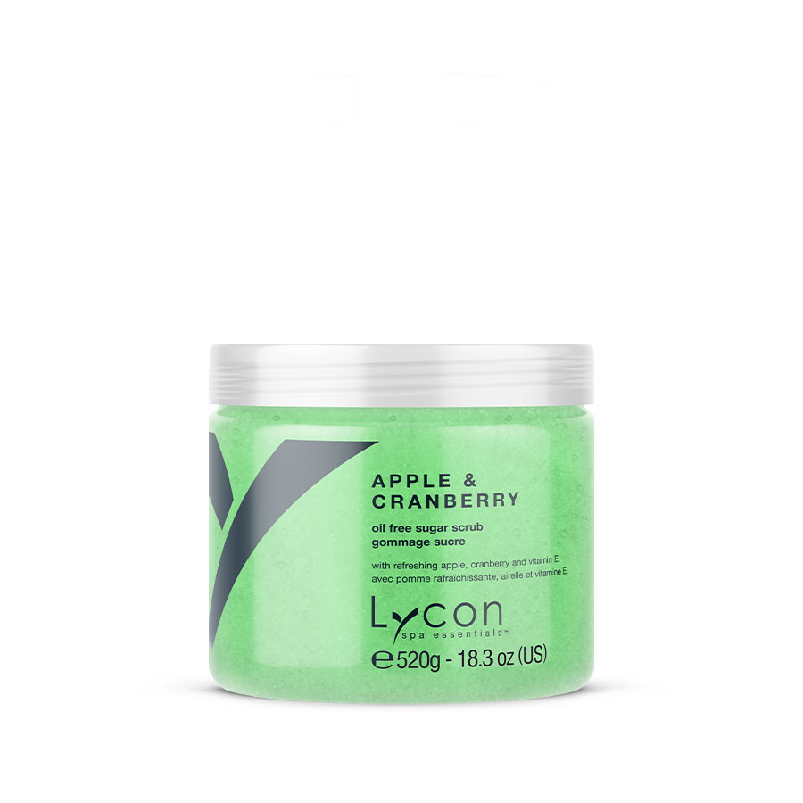 Lycon Apple & Cranberry Sugar Scrub